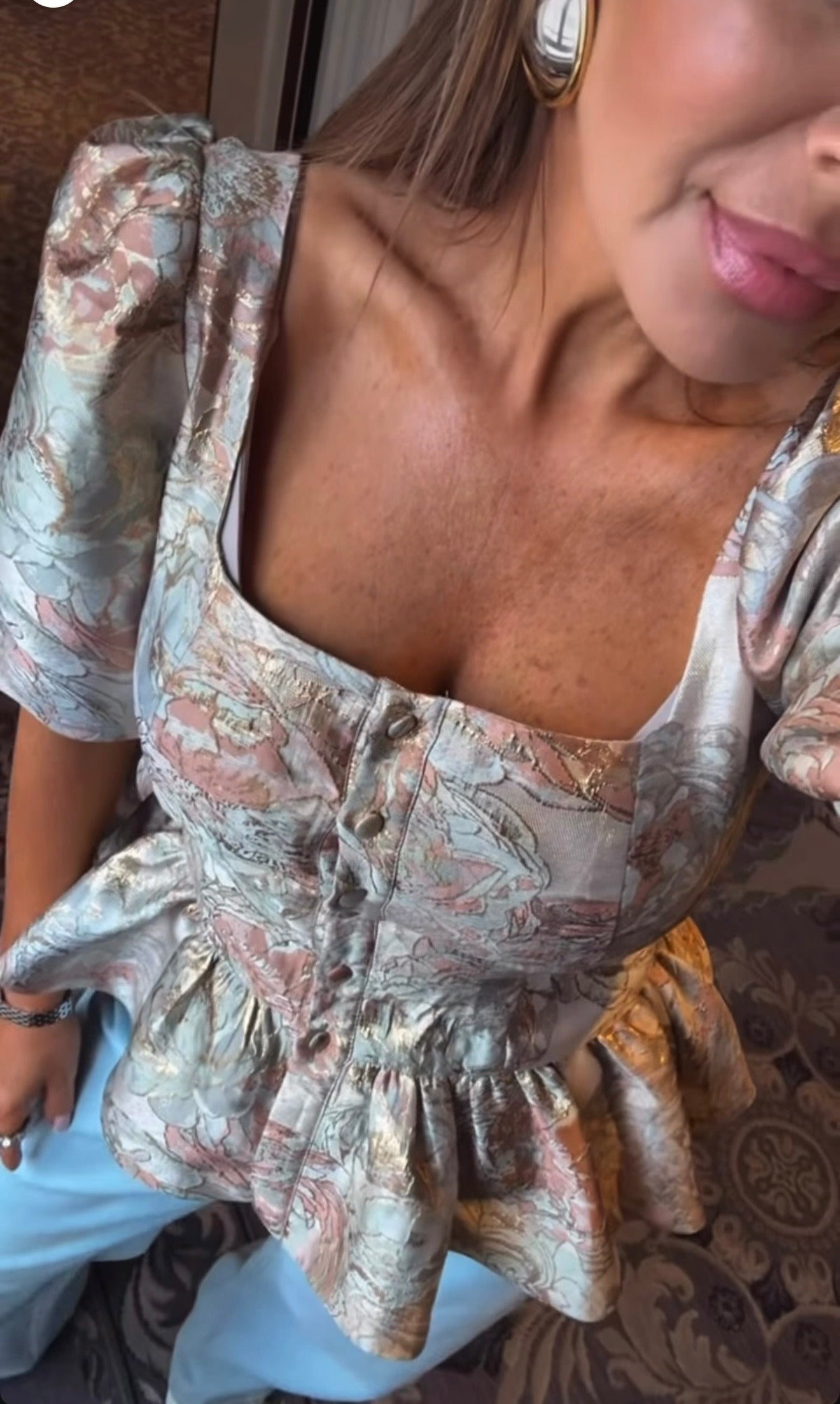 Bluzka barokowa EMO - Veretti Boutique