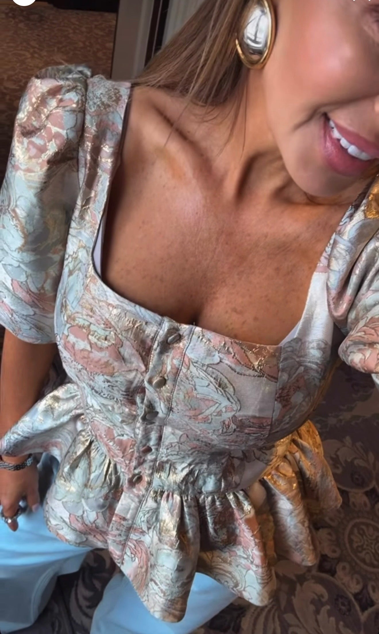Bluzka barokowa EMO - Veretti Boutique