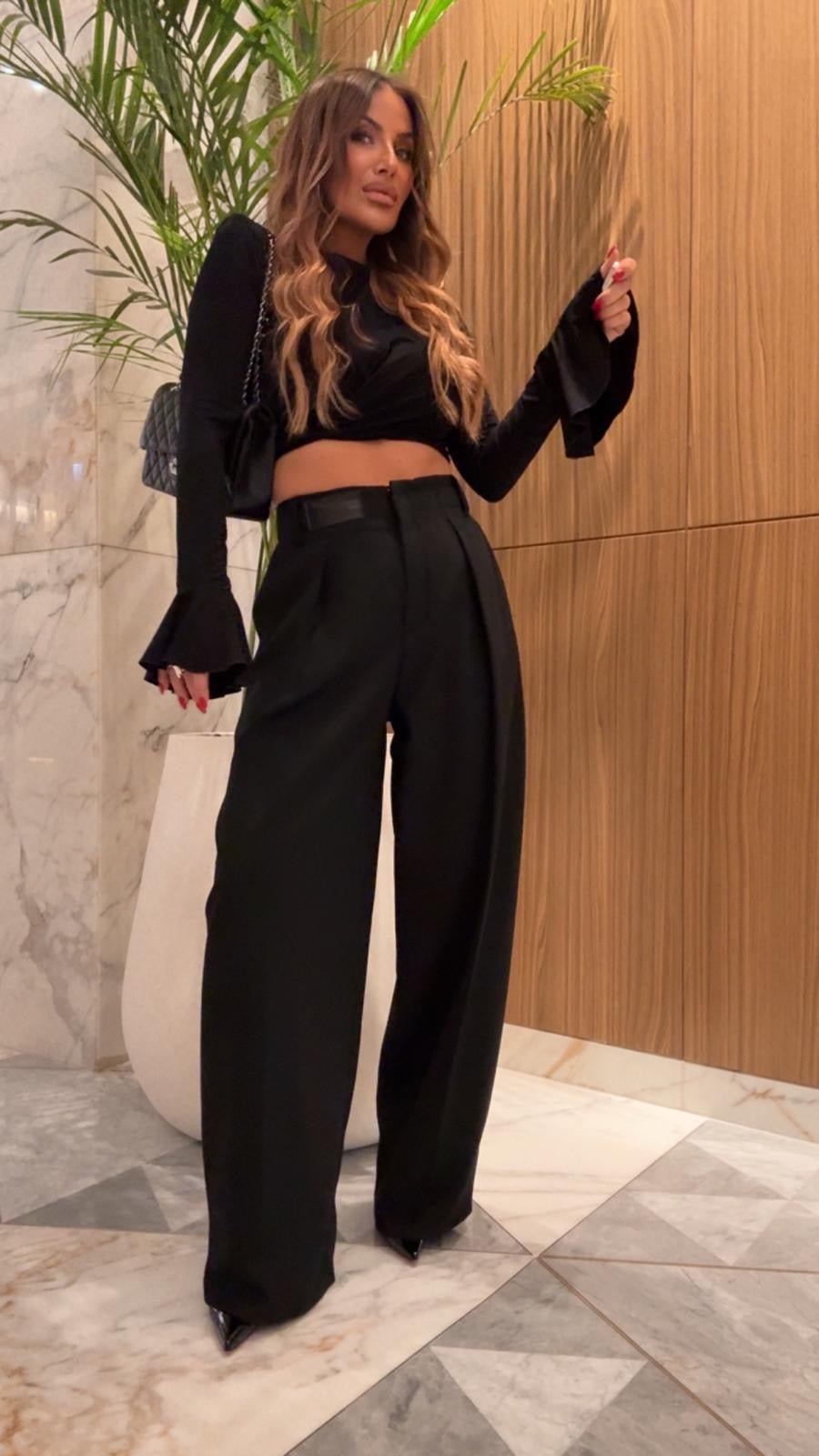 Bluzka dzwonek 95% wiskoza EMO - Veretti Boutique