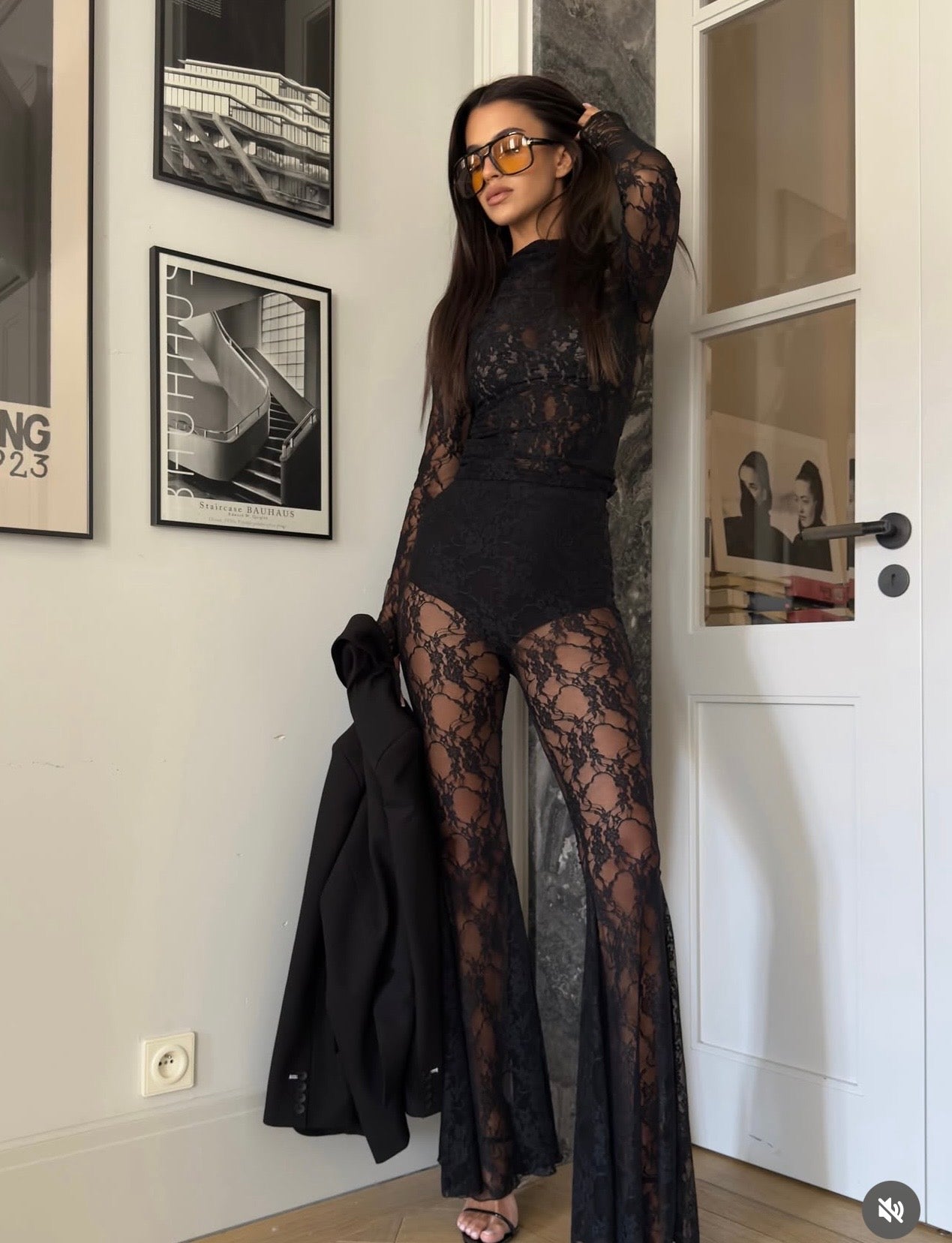 Bluzka koronkowa BELLUCI - Veretti Boutique