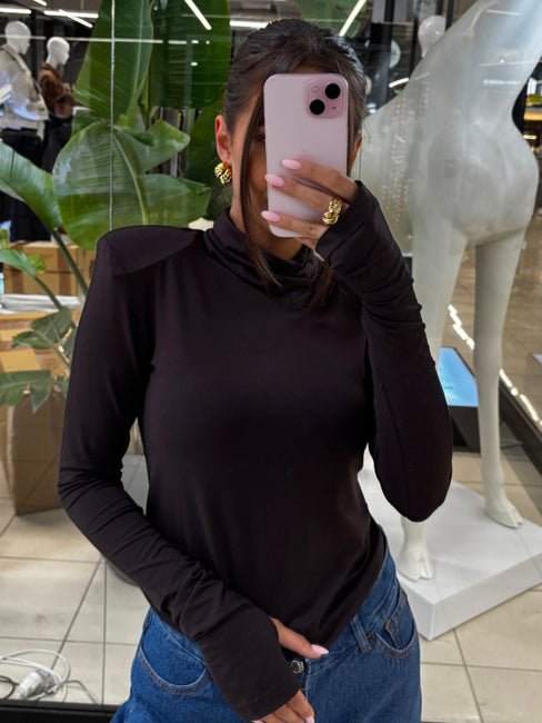 Golf z poduszkami gorzka czekolada 95% wiskoza EMO - Veretti Boutique