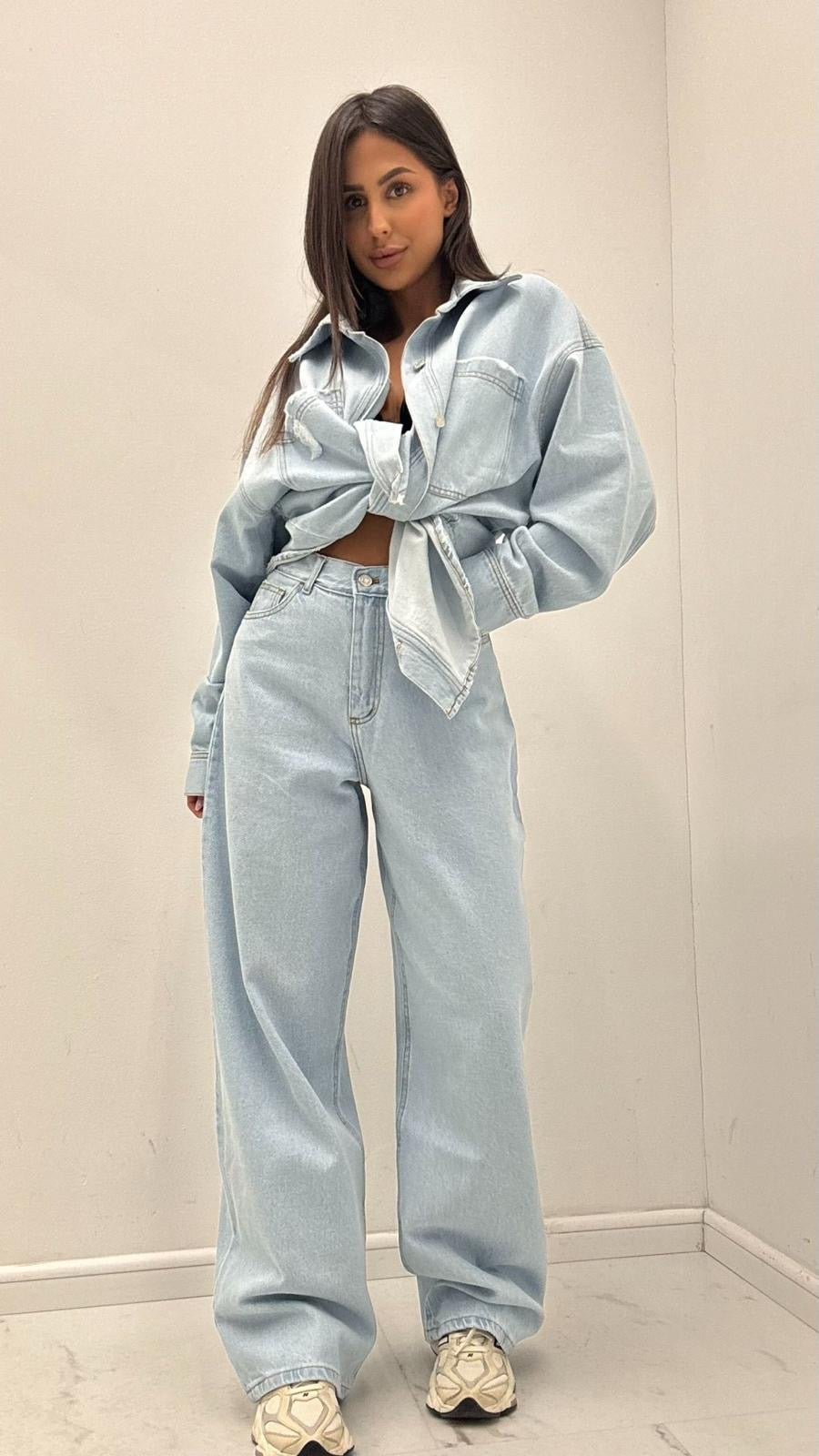 Jeansy banany EMO - Veretti Boutique