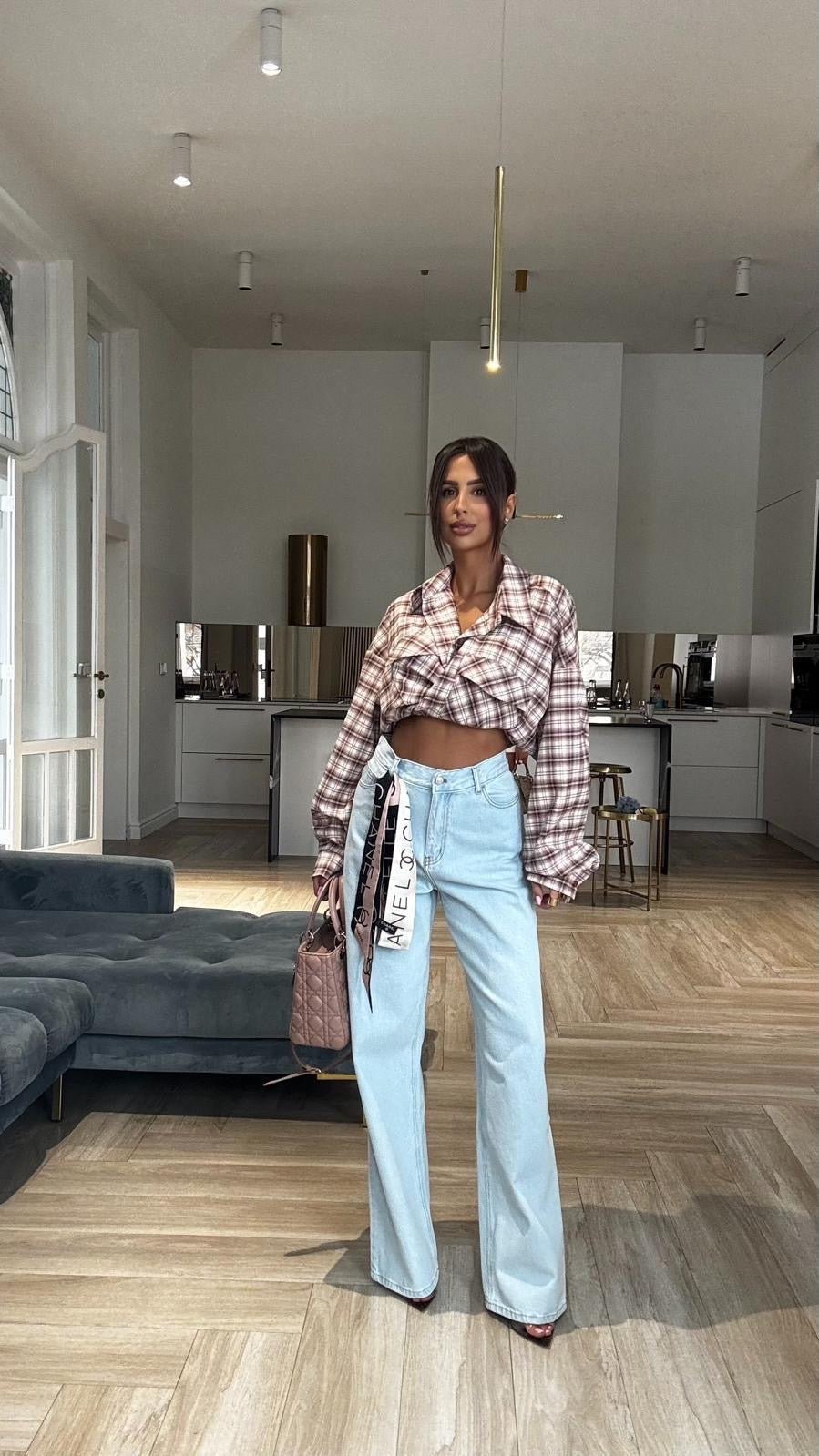 Jeansy klastyczne Emo - Veretti Boutique