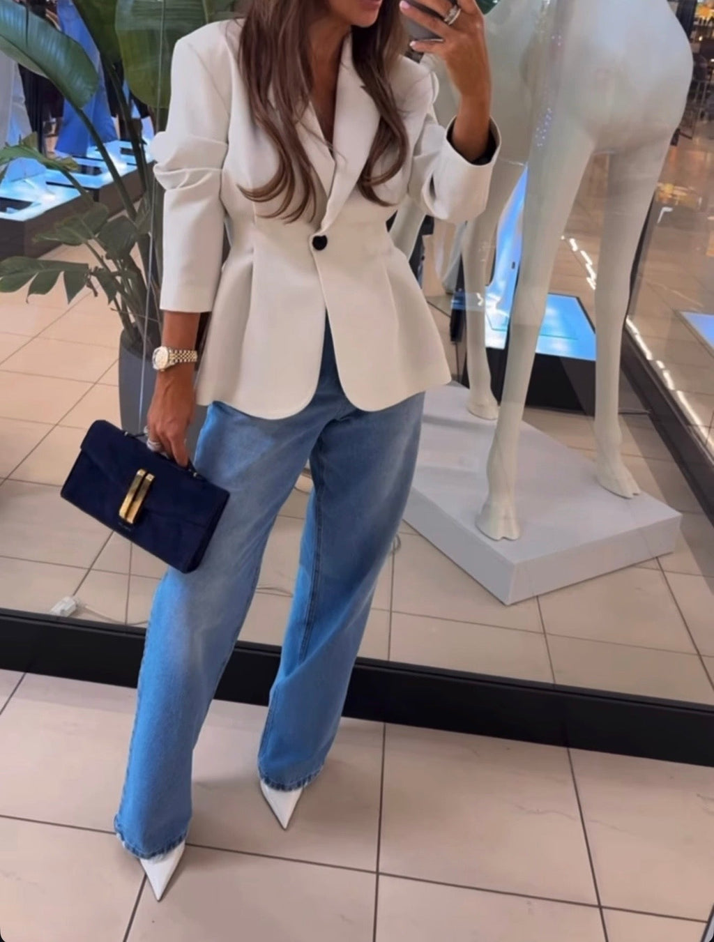 Jeansy klastyczne Emo - Veretti Boutique