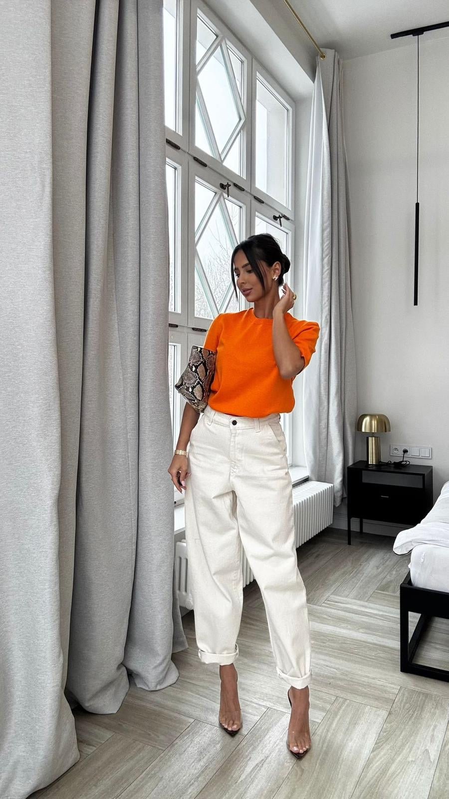 Jeansy mom fit EMO - Veretti Boutique