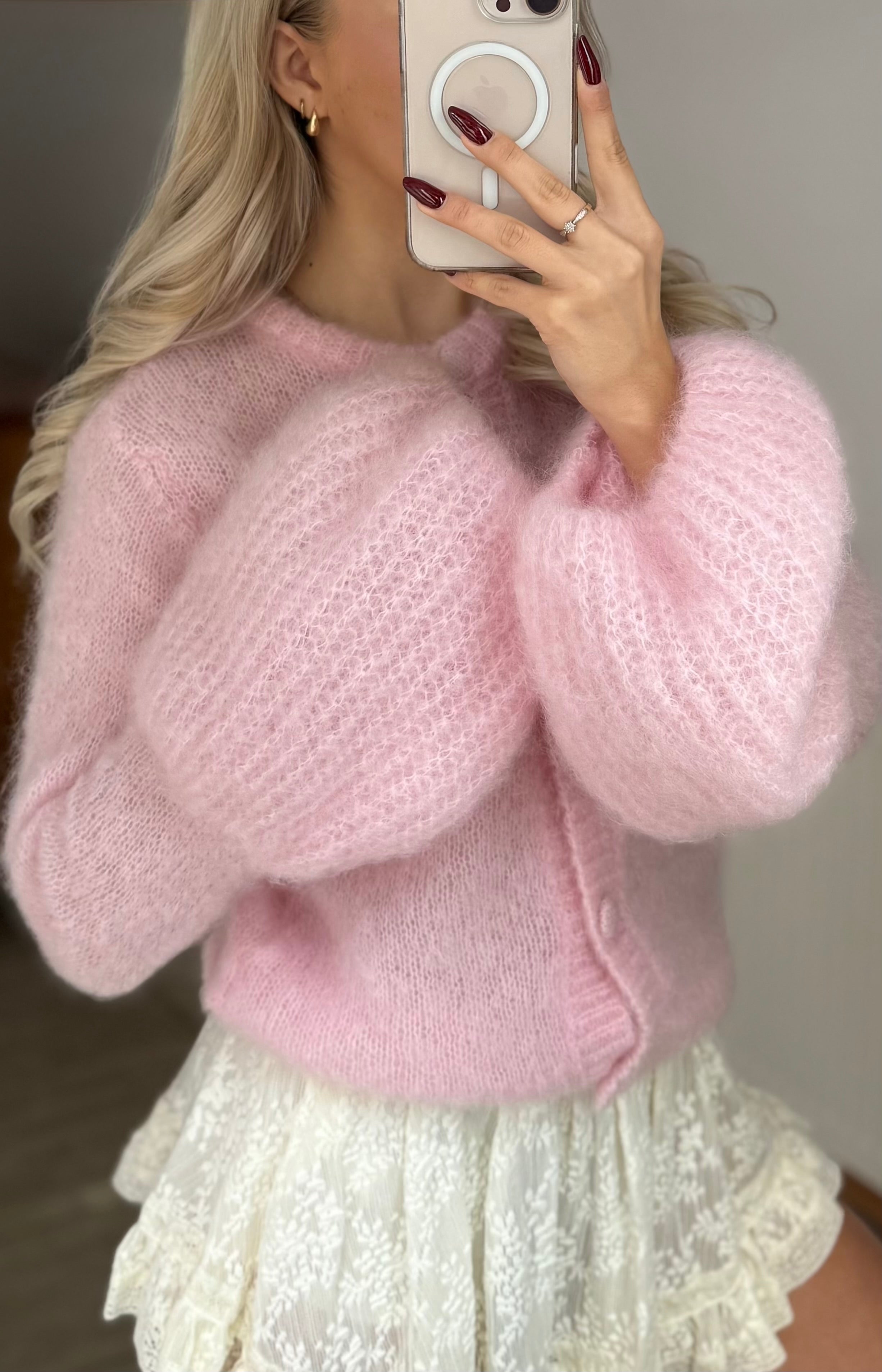 Kardigan super kid moher 81% - Veretti Boutique