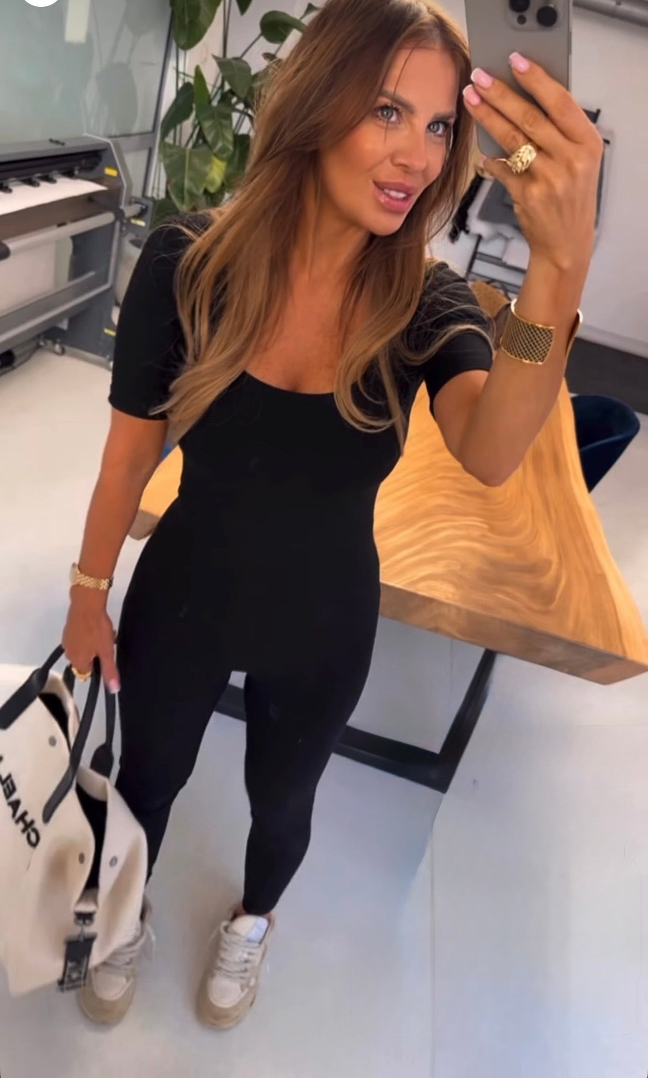 Kombinezon na krótki rękaw EMO - Veretti Boutique