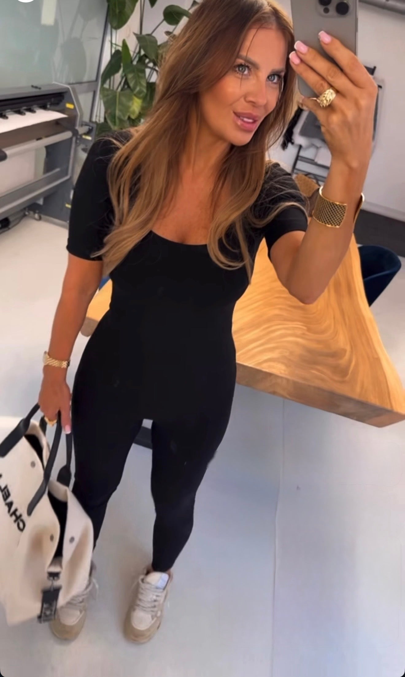 Kombinezon na krótki rękaw EMO - Veretti Boutique