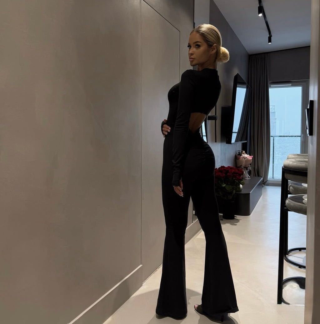 Kombinezon obcisły modelujący z marszczeniem - Veretti Boutique