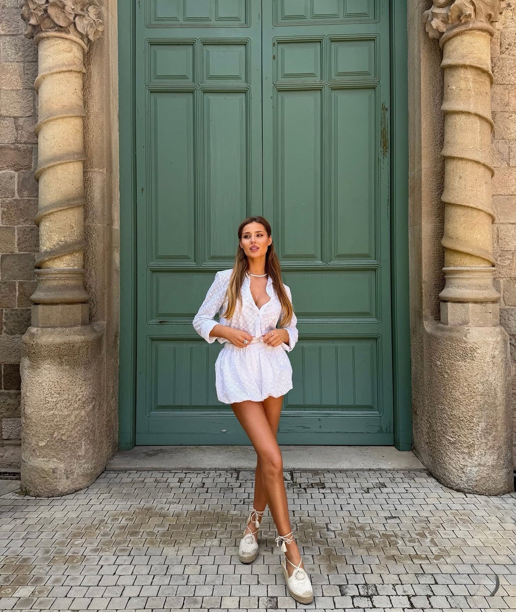 Komplet bawełniany - Veretti Boutique