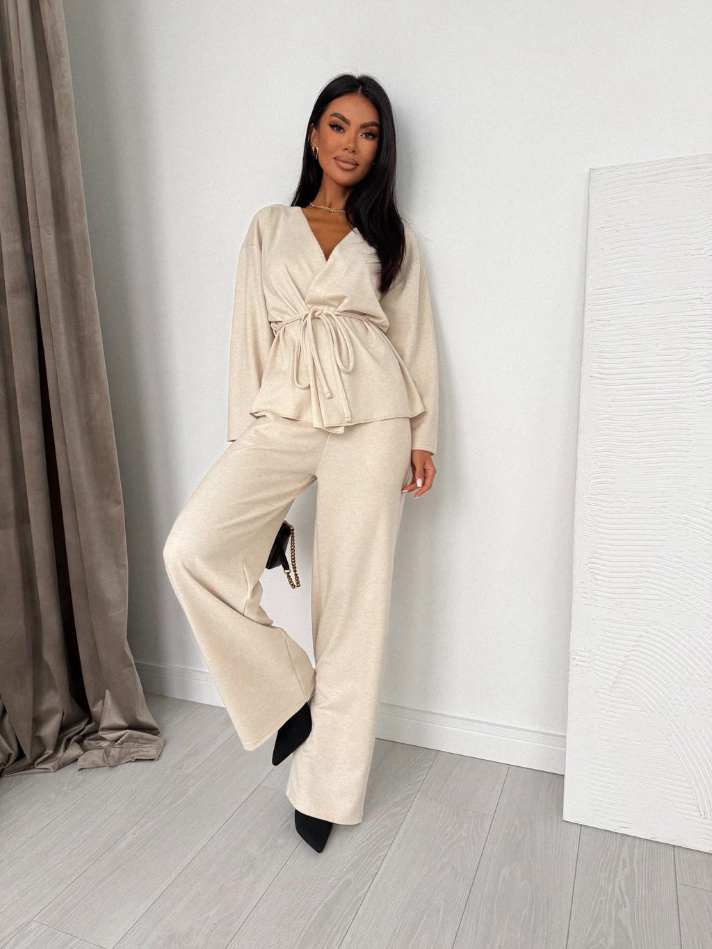 Komplet kimono 95% bawełna - Veretti Boutique