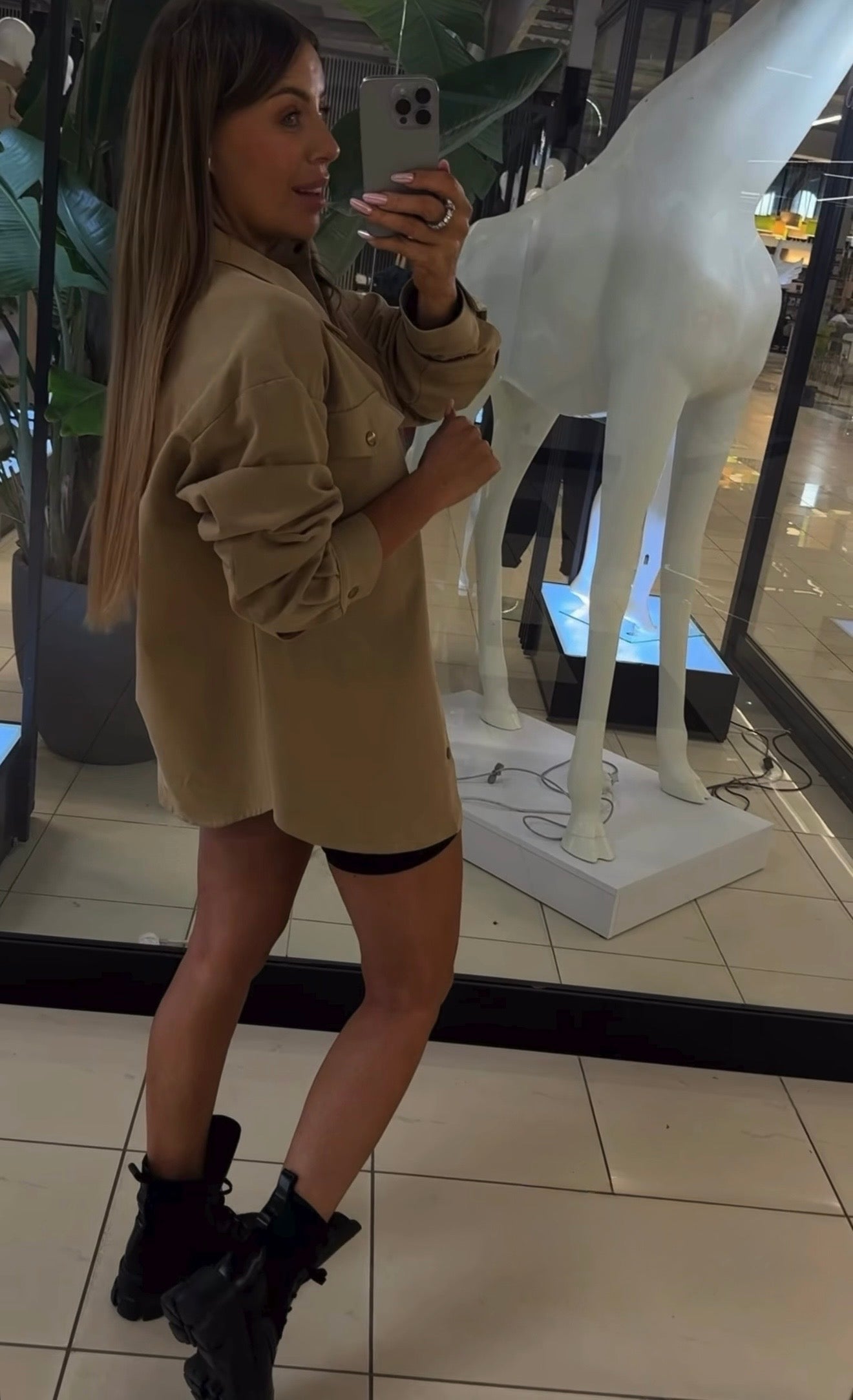 Koszula- Camel EMO - Veretti Boutique