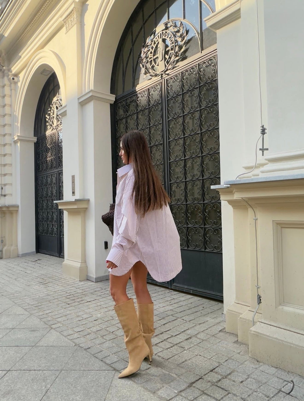KOSZULA CLASSY LONG Belluci - Veretti Boutique