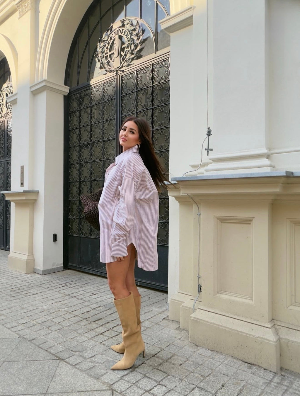 KOSZULA CLASSY LONG Belluci - Veretti Boutique