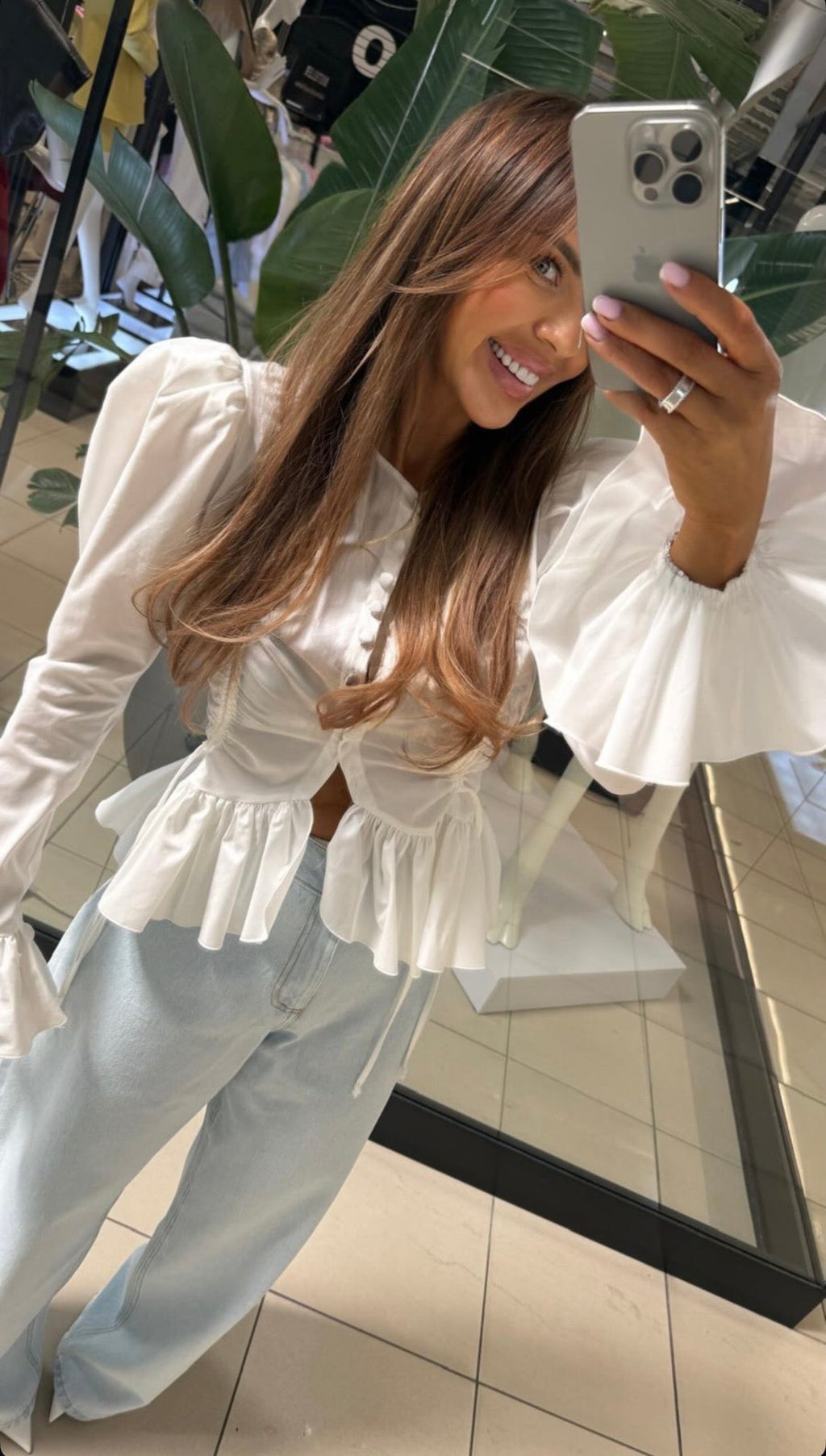 Koszula falbanka EMO - Veretti Boutique