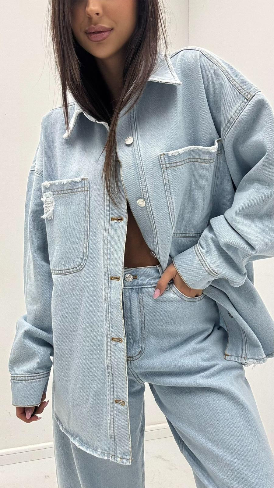 Koszula jeansowa EMO - Veretti Boutique