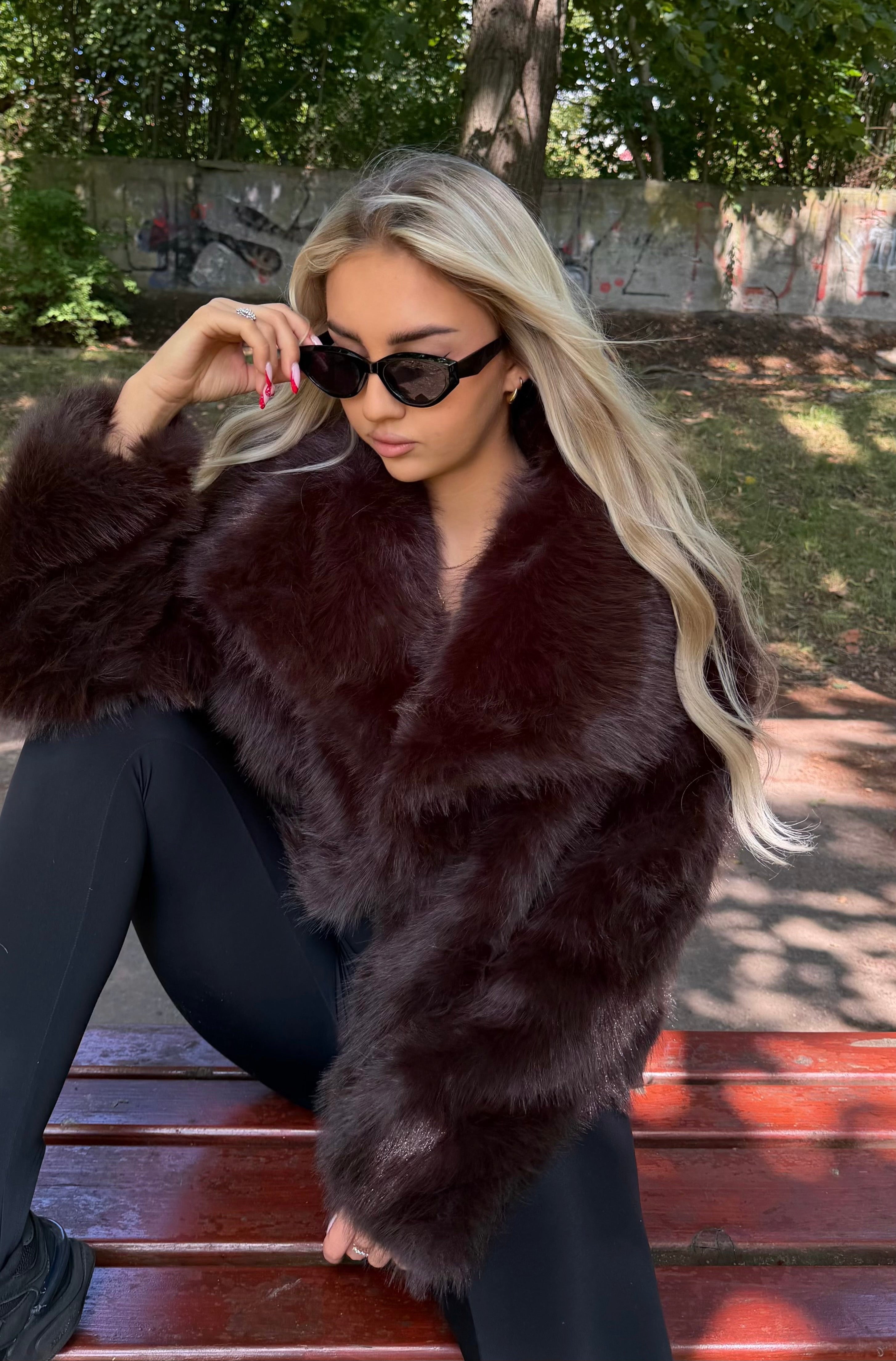 Krótkie futerko KOKO - Veretti Boutique