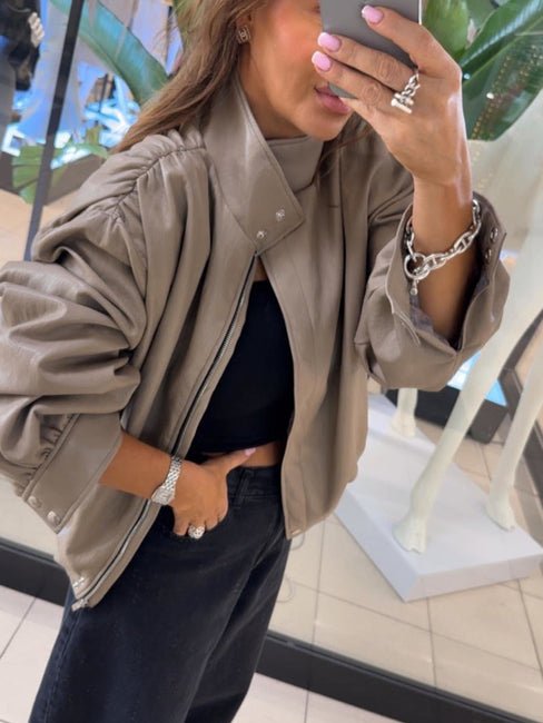 Kurtka skajka EMO - Veretti Boutique