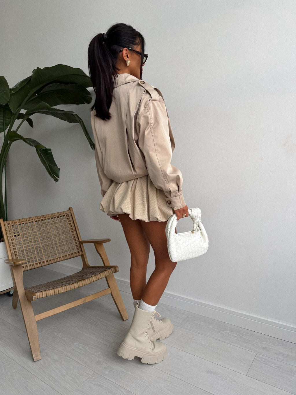 Kurtka trencz 95% bawełna - Veretti Boutique