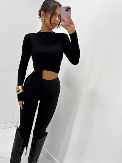 Legginsy czarne EMO - Veretti Boutique