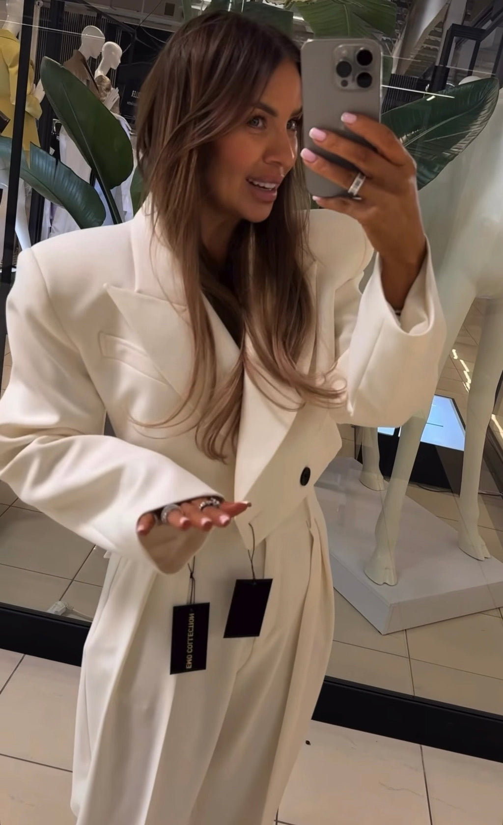 Marynarka Stella Marcepan EMO - Veretti Boutique