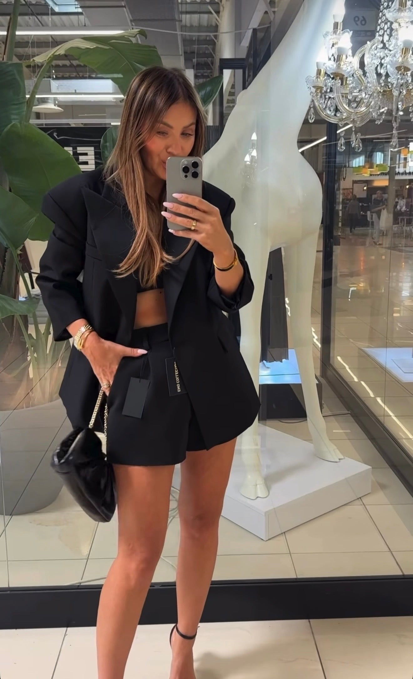 Marynarka z satyna Hugo EMO - Veretti Boutique