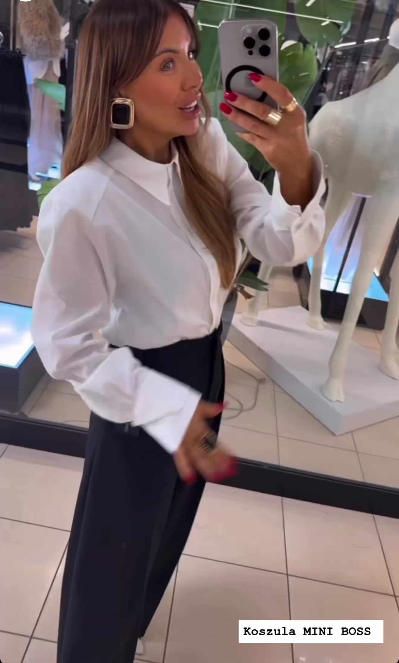 Koszula Mini boss 80% bawełna i 20% wiskoza EMO