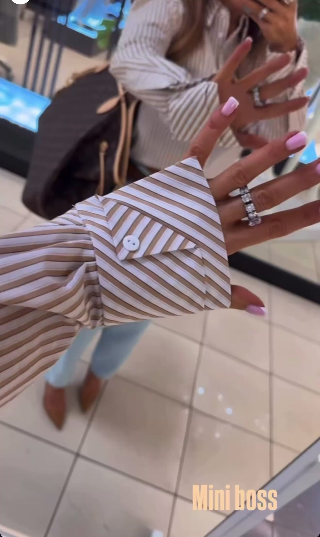 Koszula mini Boss EMO