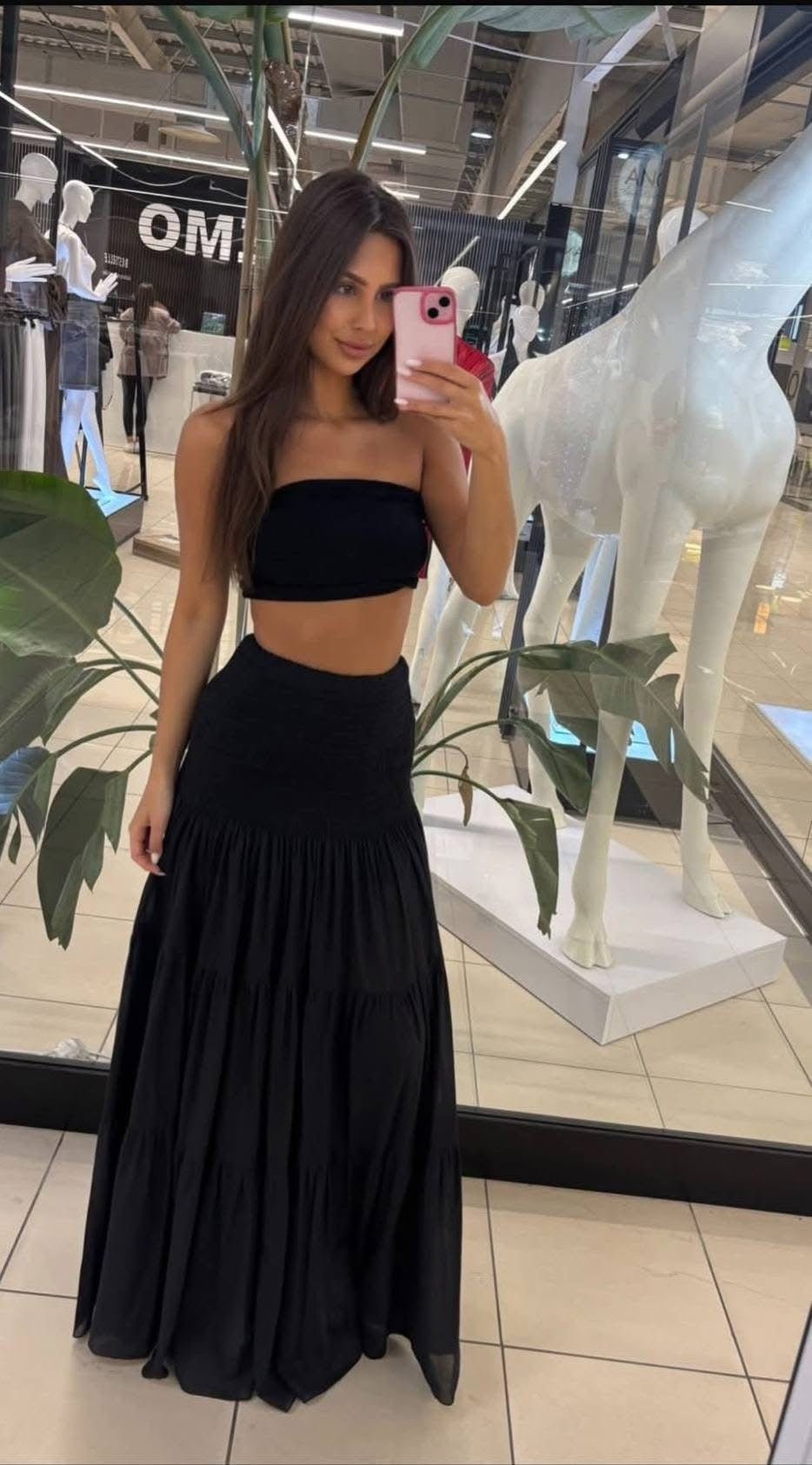 Spódniczka midi 100% bawełna EMO - Veretti Boutique