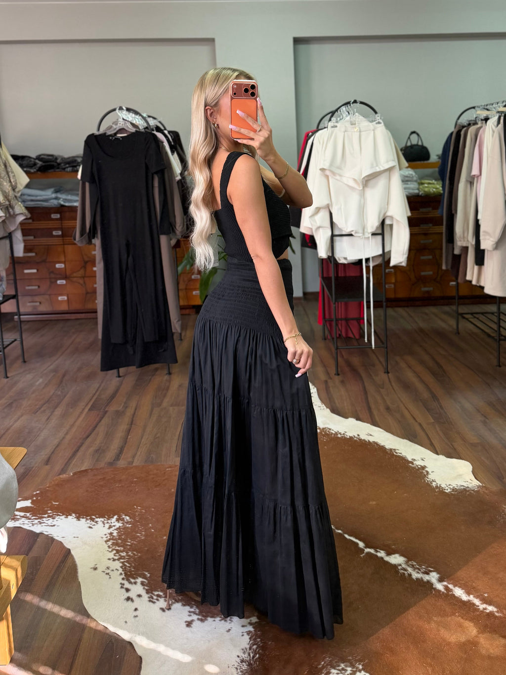 Spódniczka midi 100% bawełna EMO - Veretti Boutique