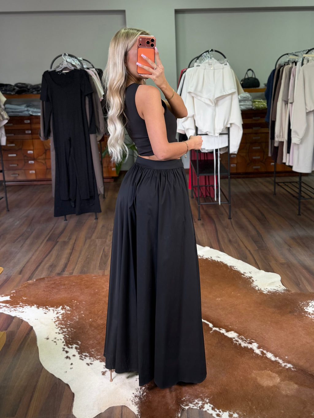 Spódniczka midi 90% bawełna EMO - Veretti Boutique