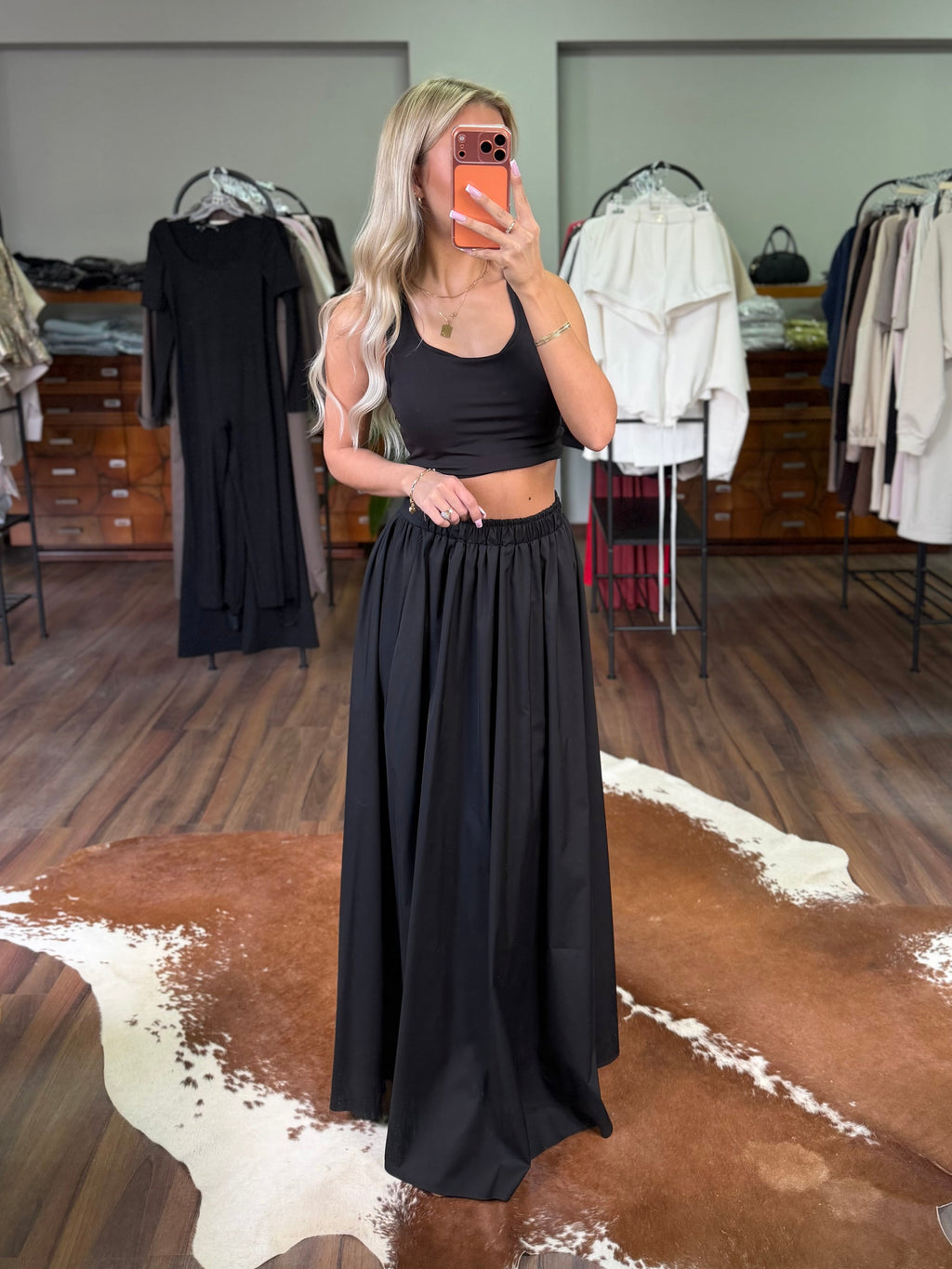Spódniczka midi 90% bawełna EMO - Veretti Boutique