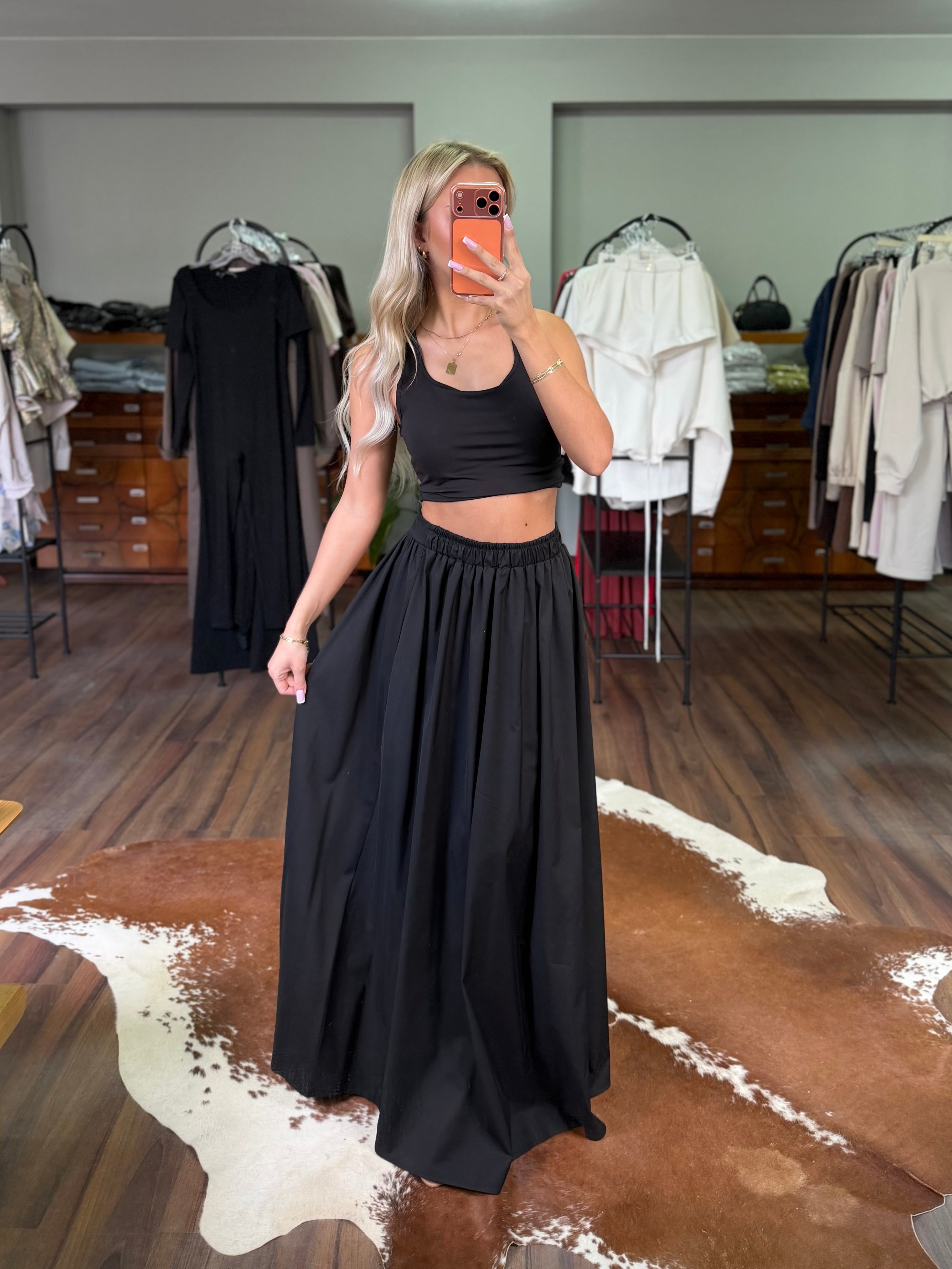 Spódniczka midi 90% bawełna EMO - Veretti Boutique