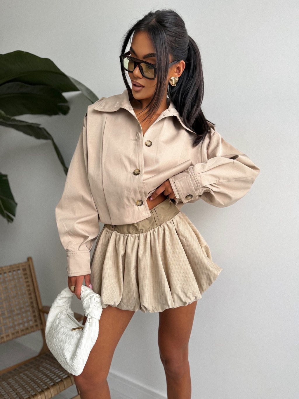 Spódniczko szorty 95% bawełna - Veretti Boutique