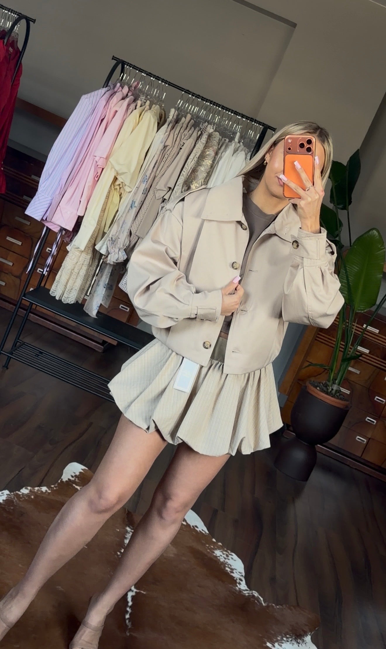 Spódniczko szorty 95% bawełna - Veretti Boutique