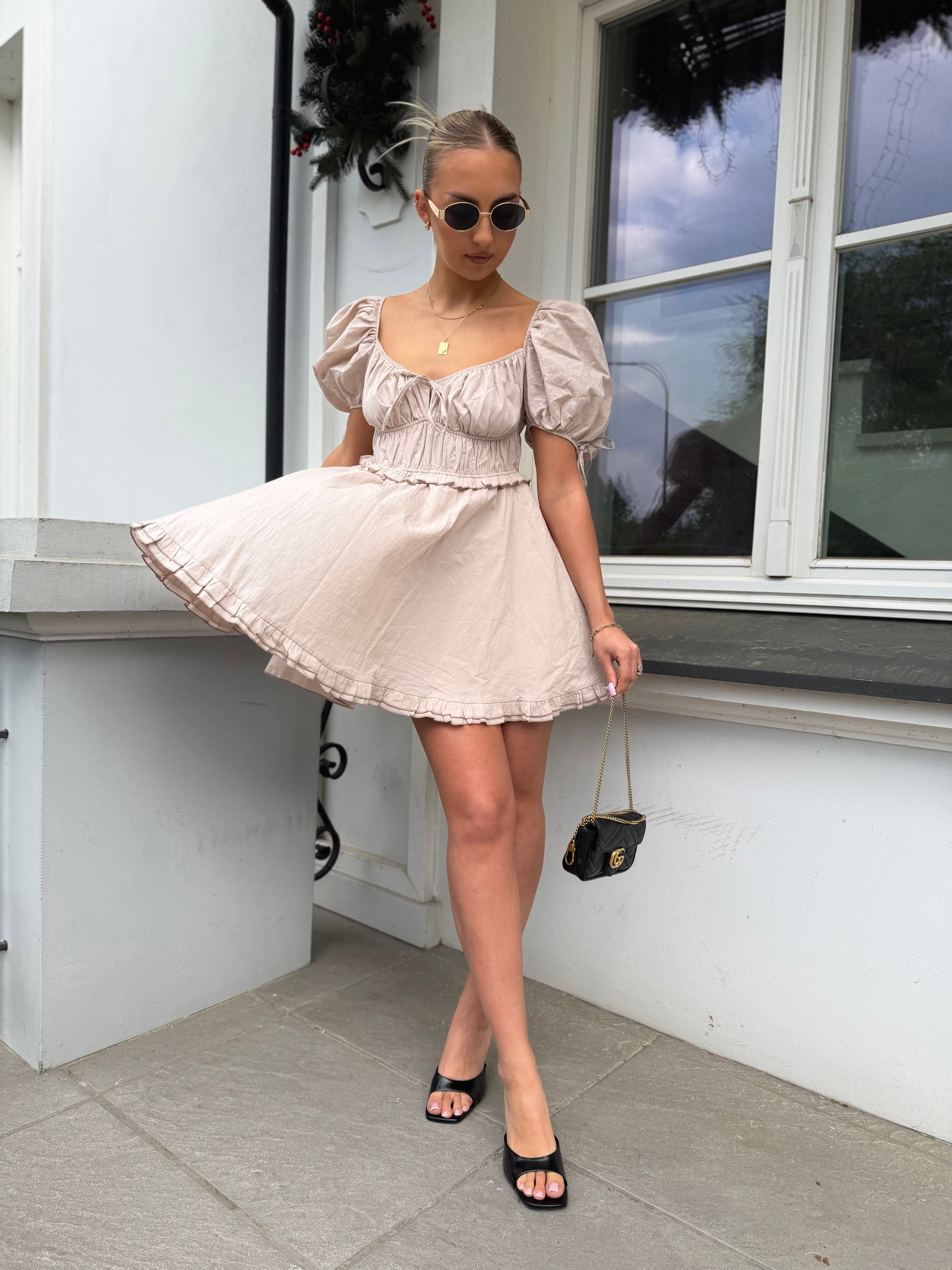 Sukienka z falbankami MBOCHAROVA - Veretti Boutique