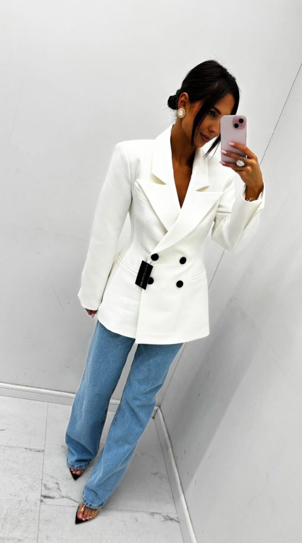 Taliowana marynarka EMO - Veretti Boutique