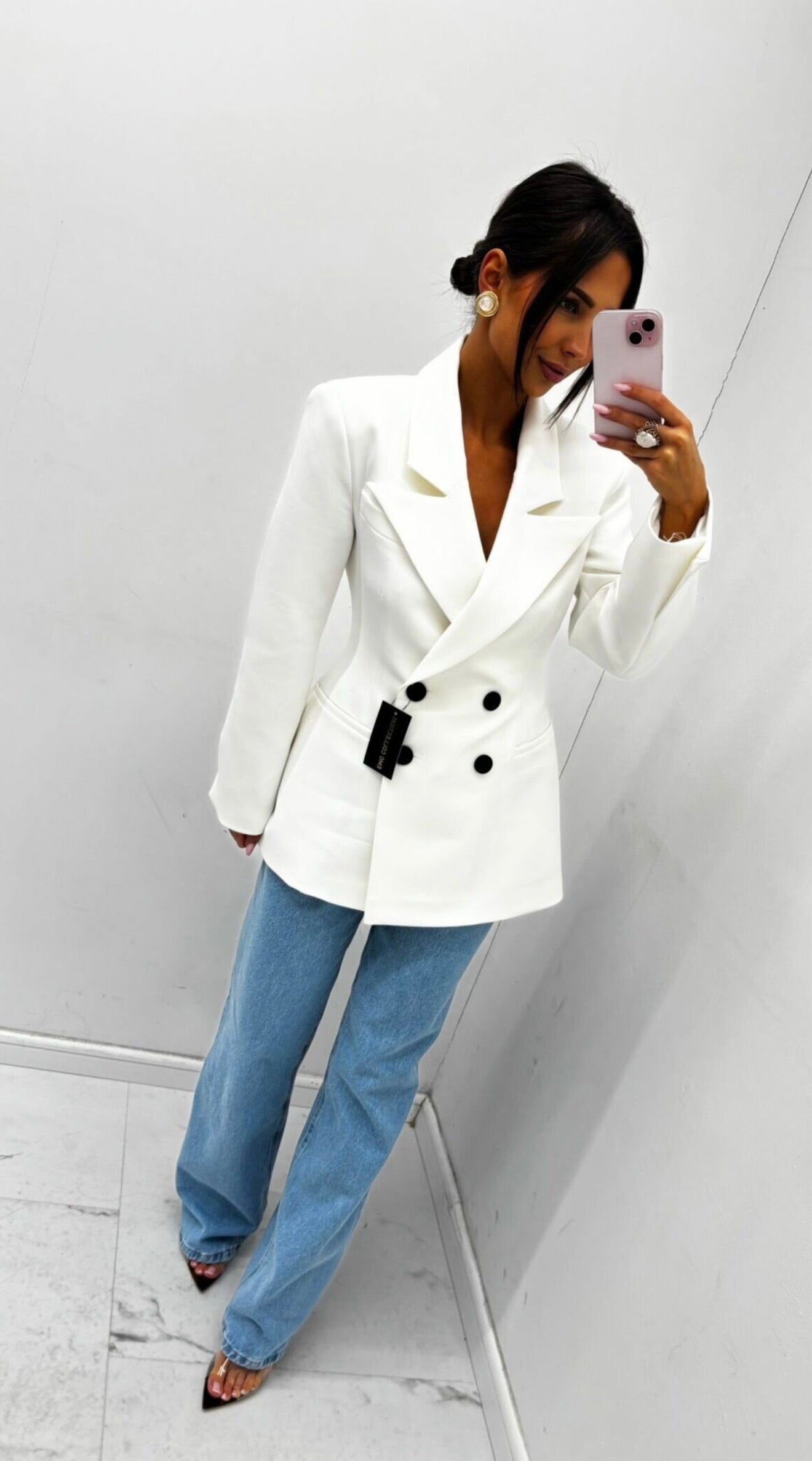 Taliowana marynarka EMO - Veretti Boutique