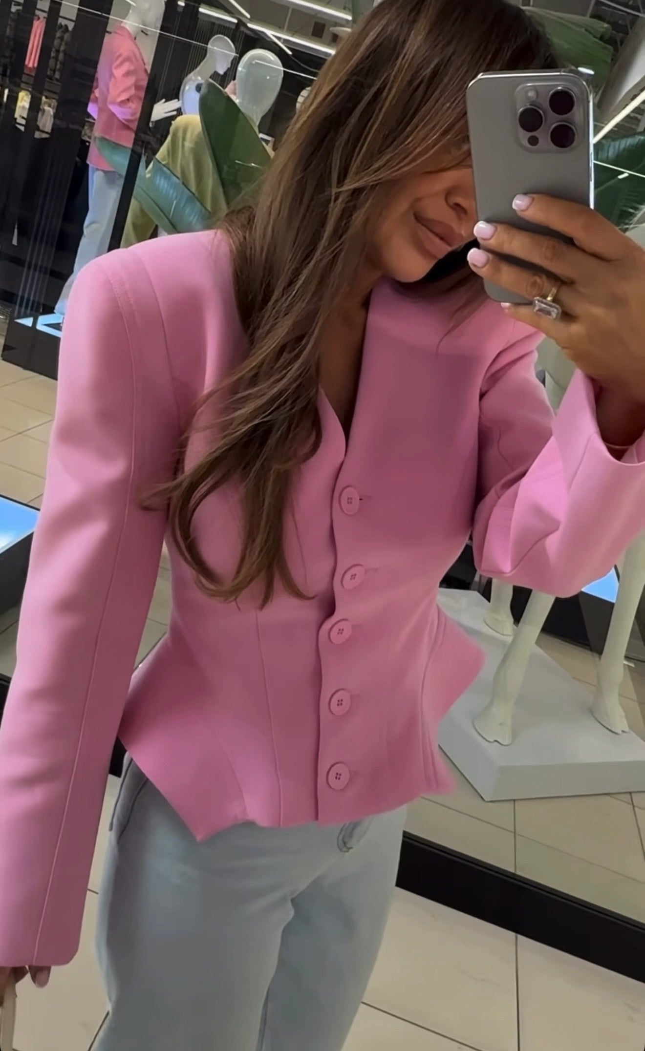 Taliowana marynarka EMO - Veretti Boutique