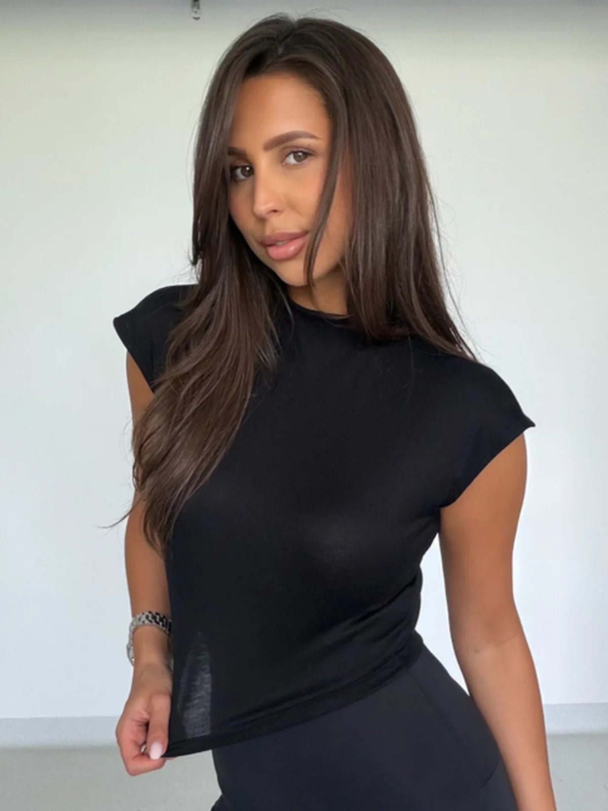 Top Pamela - Czarny EMO - Veretti Boutique