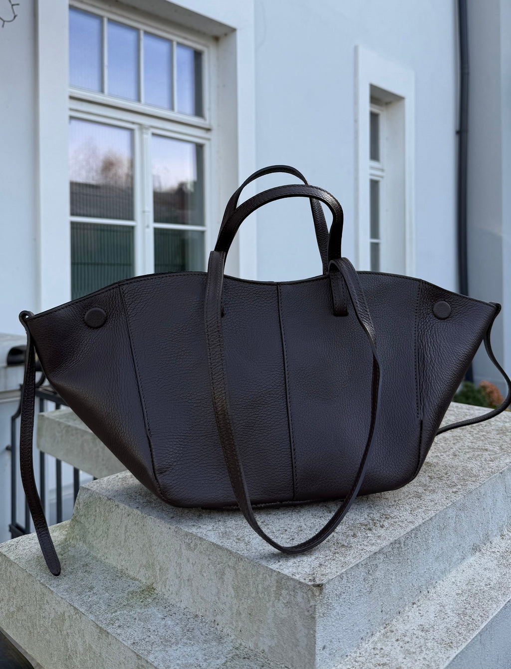 Torebka skórzana 2w1 - Veretti Boutique