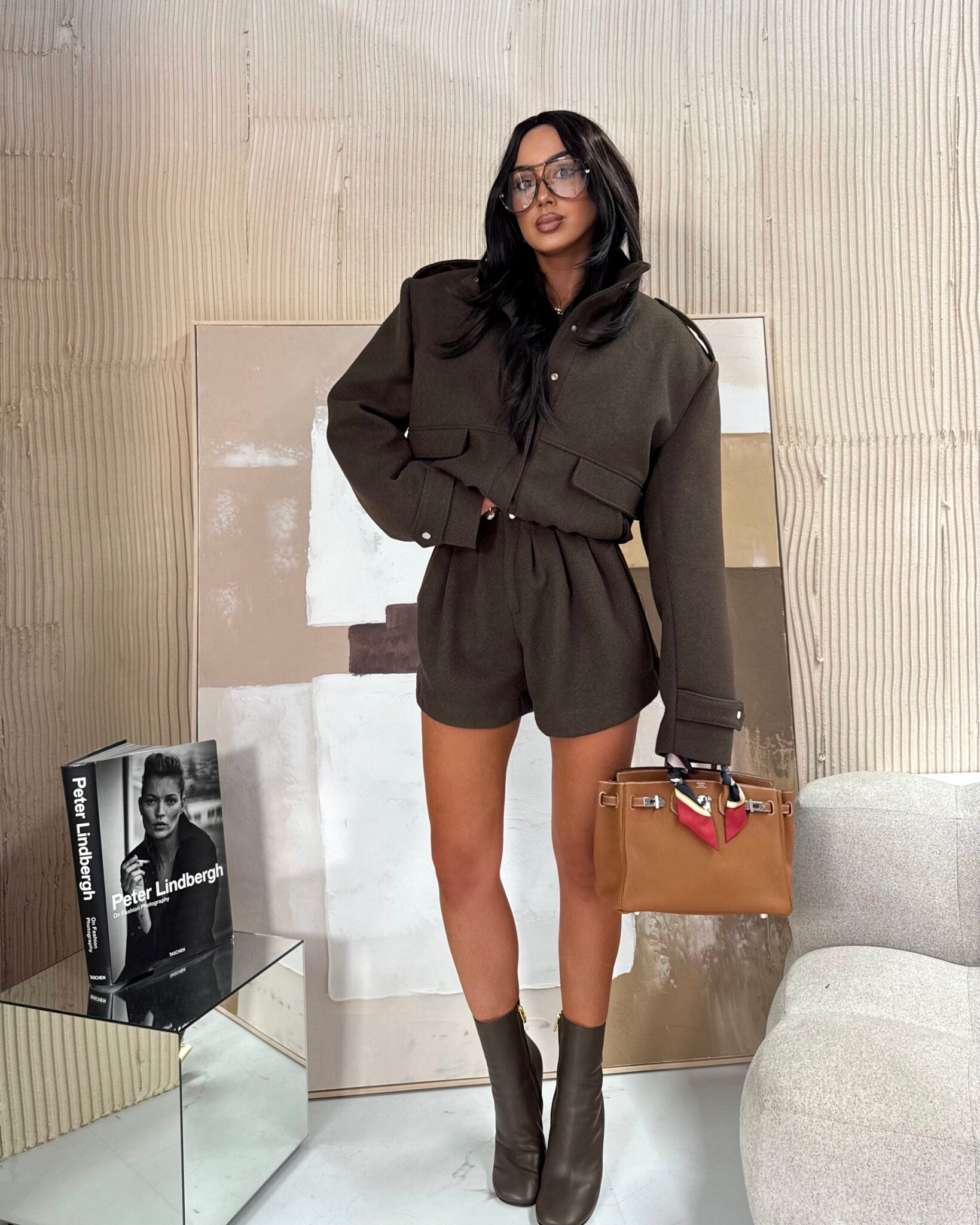 Wełniane regulowane spodenki LaMilla - Veretti Boutique