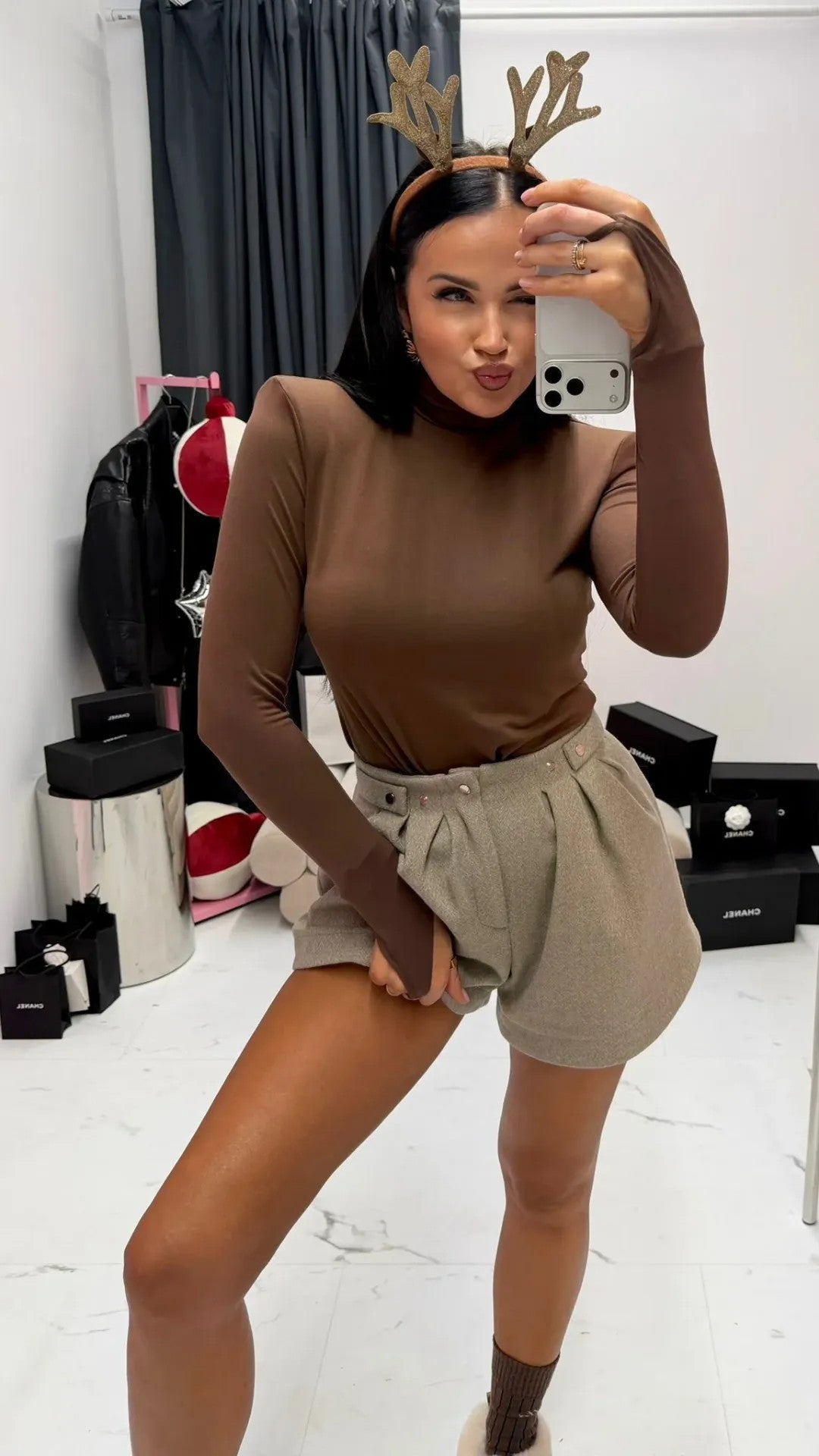 Wełniane spodenki LaMilla - Veretti Boutique